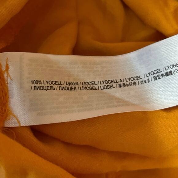 MNG Mango Coral Drop Short Sleeve Button Down Shirt Mini Shorts 2 Pc Set Size L - Picture 7 of 7